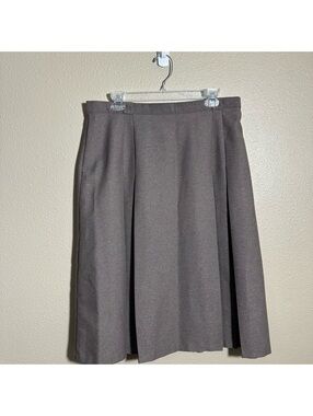 Elegant Women's A-Line Skirt in Charcoal St Michael Vintage 20